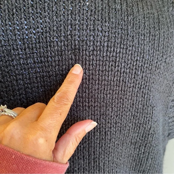 Vintage Christmas Sweater Vest Knit Holiday Wreaths Ugly Xmas Party Women’s L - Picture 8 of 10